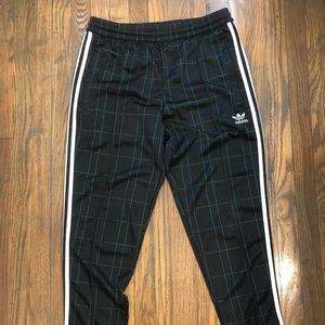 Adidas Originals Men’s Tartan Jacquard Pants